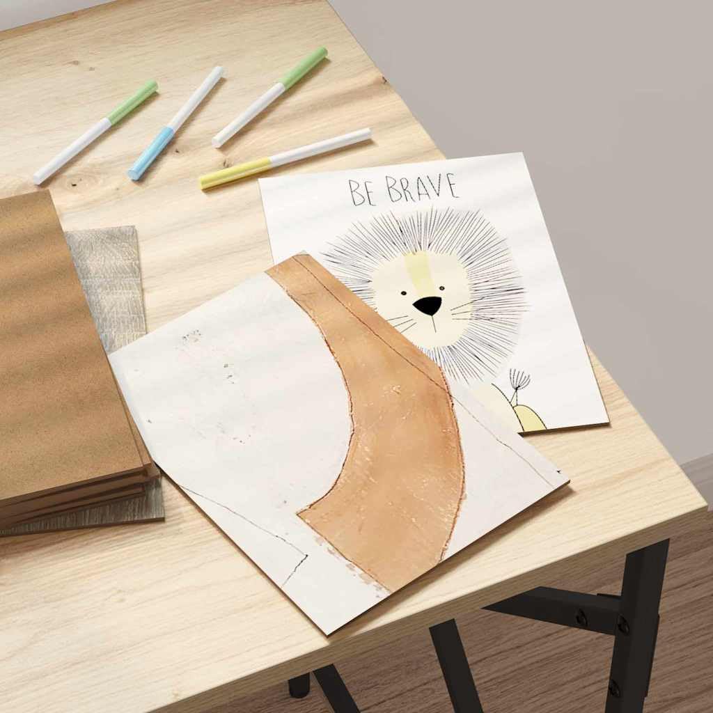 12 placas decorativas de roble Sonoma, 15 x 21 x 0,27 cm, madera para pintar y manualidades, moldes de madera para cumpleaños infantiles, juego de manualidades, placas de madera, letras, formas para