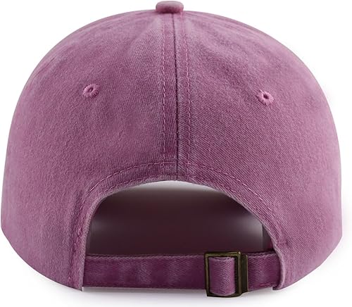Miniatura 10 de Tbstlumd Chemo Hair Don't Care - Gorra de béisbol para mujer, divertida gorra de béisbol bordada ajustable de algodón rosa