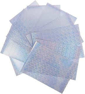 PRETYZOOM 10 Folhas De Papel De Impressão Papel Fotográfico Papel Adesivo De Vinil Arco-Íris Adesivo De Vinil Para Jato De Tinta Papel Adesivo Para Jato De Tinta Papel Colorido Para