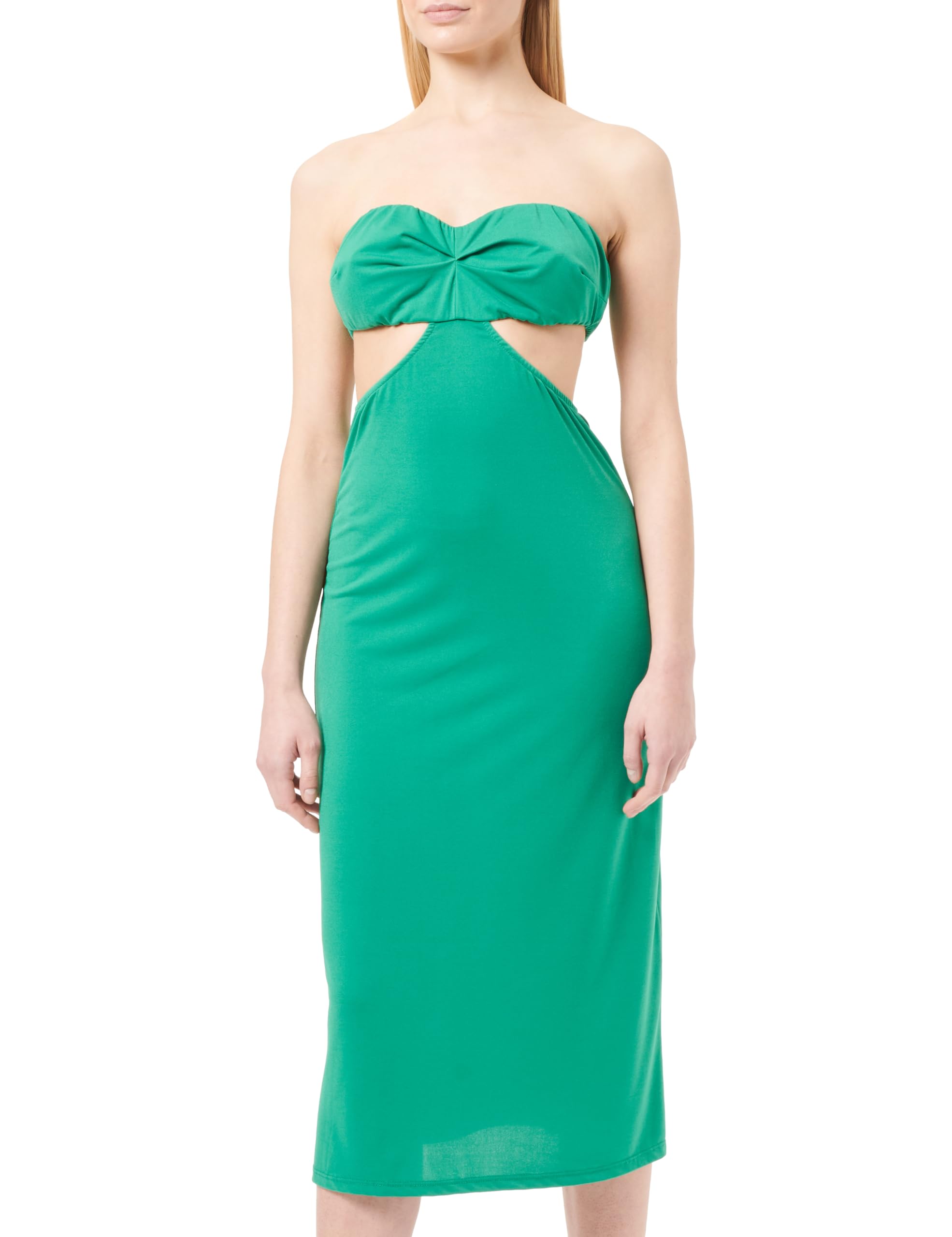 Robe midi avec découpes nolie pour sublimer la taille sans complexe - 5