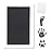 Inkless Large Clean Touch Ink Pad Kit for Baby Footprint, Handprint & Pet Paw Print - No Ink Mess, Clear Print, Smudge Resistant, Long Lasting, Baby Safe, Includes 2 Cardstock(Clean-Touch - Black)
