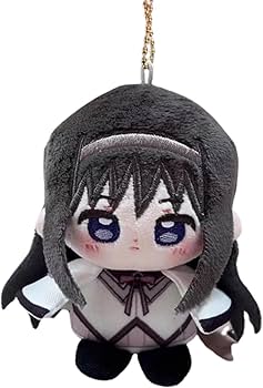 Amazon.co.jp: 魔法少女まどかマギカ 暁美ほむら ぬいぐるみ 綿人形