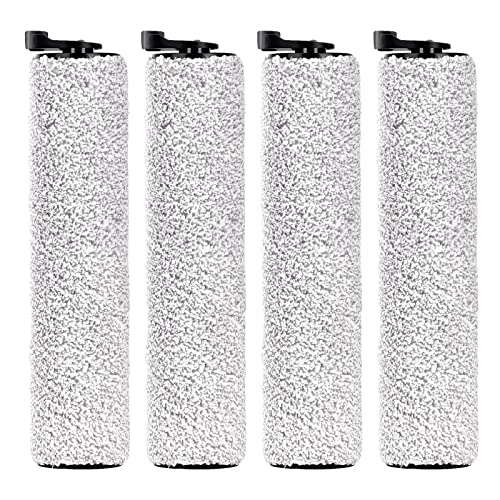 Image of (4 Pieces) Replacement Brush Rollers Compatible With Tineco iFloor 3 / Floor One S3 / iFloor 2 Cordless Wet Dry Vacuum Cleaner, Replacement Parts Accessory Kit, 4 Main Brushes