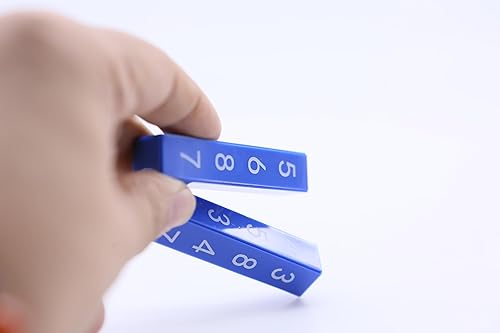 Miniatura 2 de sumrica Magic 5 Pcs Magician's Mental Logs Gimmick Versión Mejorada Predicción Mental Pizarras Predecir Cualquier Número Cálculo Primer Plano