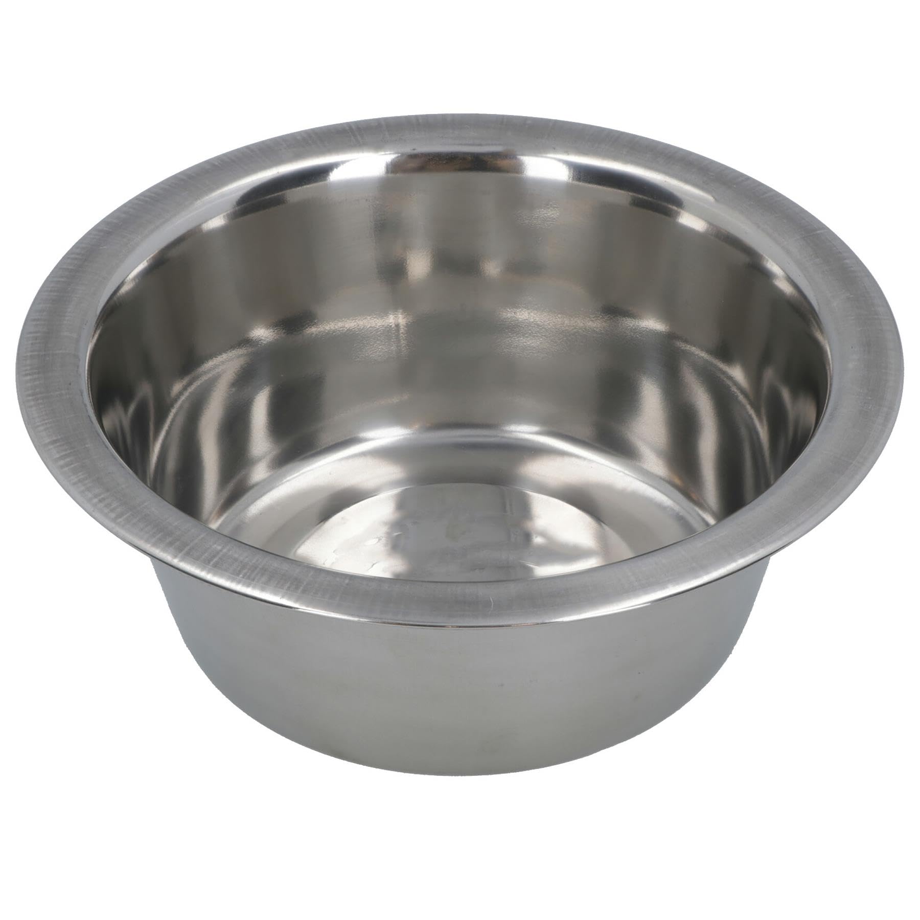 Stainless Steel Small Pet Bowl For Food Water Feeding Dogs Cats 13cm Wide 1pc