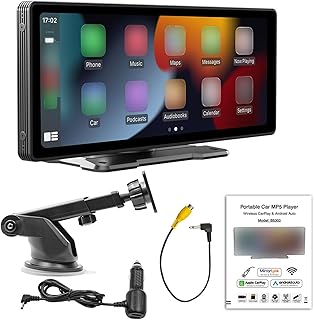 9.3 İnç Araba Stereo MP5 Çalar BT Eller Serbest Arama FM Radyo Desteği Carplay Android Auto Telefon Bağlantısı Geri Döndürme Yardımı Ayarlanabilir Braketli U-Disk/TF Kartı Youmaxe