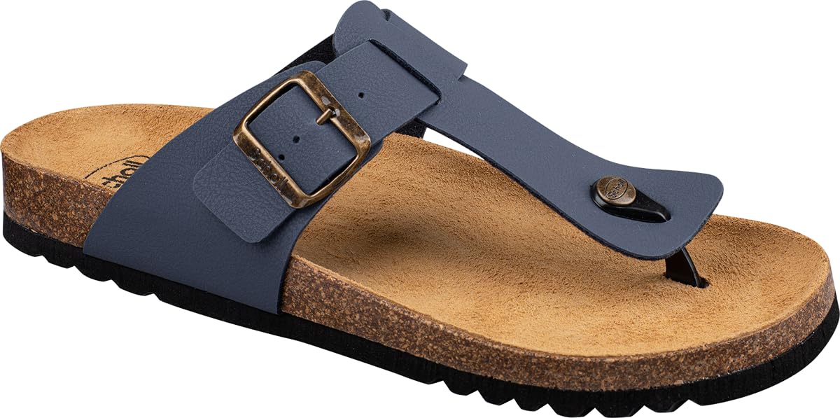 Scholl Men's Yves Sandal, Navy Blue, 11 UK