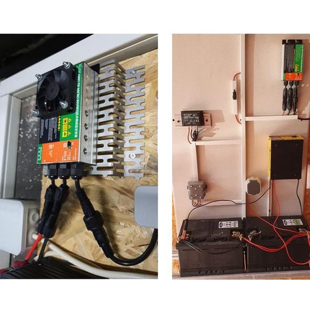 Onduleur MPPT pour panneau solaire entrée DC 18-50V sortie onde sinusoïdale pure 300W