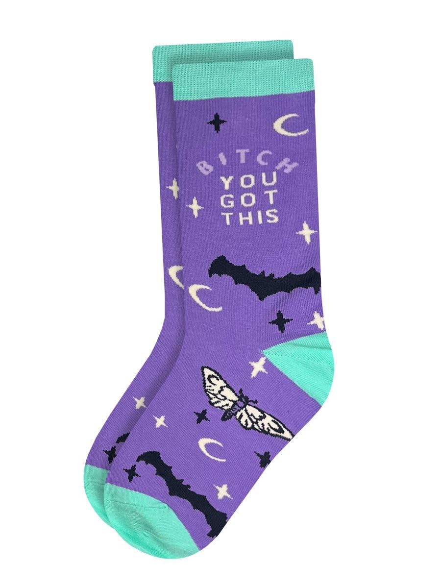 Grindstore Multicolour Twisted Soles You Got This Novelty Adult Socks (1 Pair) Size Uk 3-7
