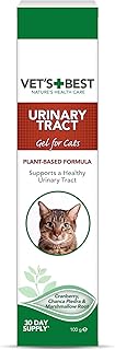 Vet's Best Feline Urinary Tract Support Cat Supplement Gel Supports Healthy Urinary Tract, 100 g