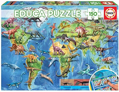 Educa - Geopuzzle Incluye lámina con cur