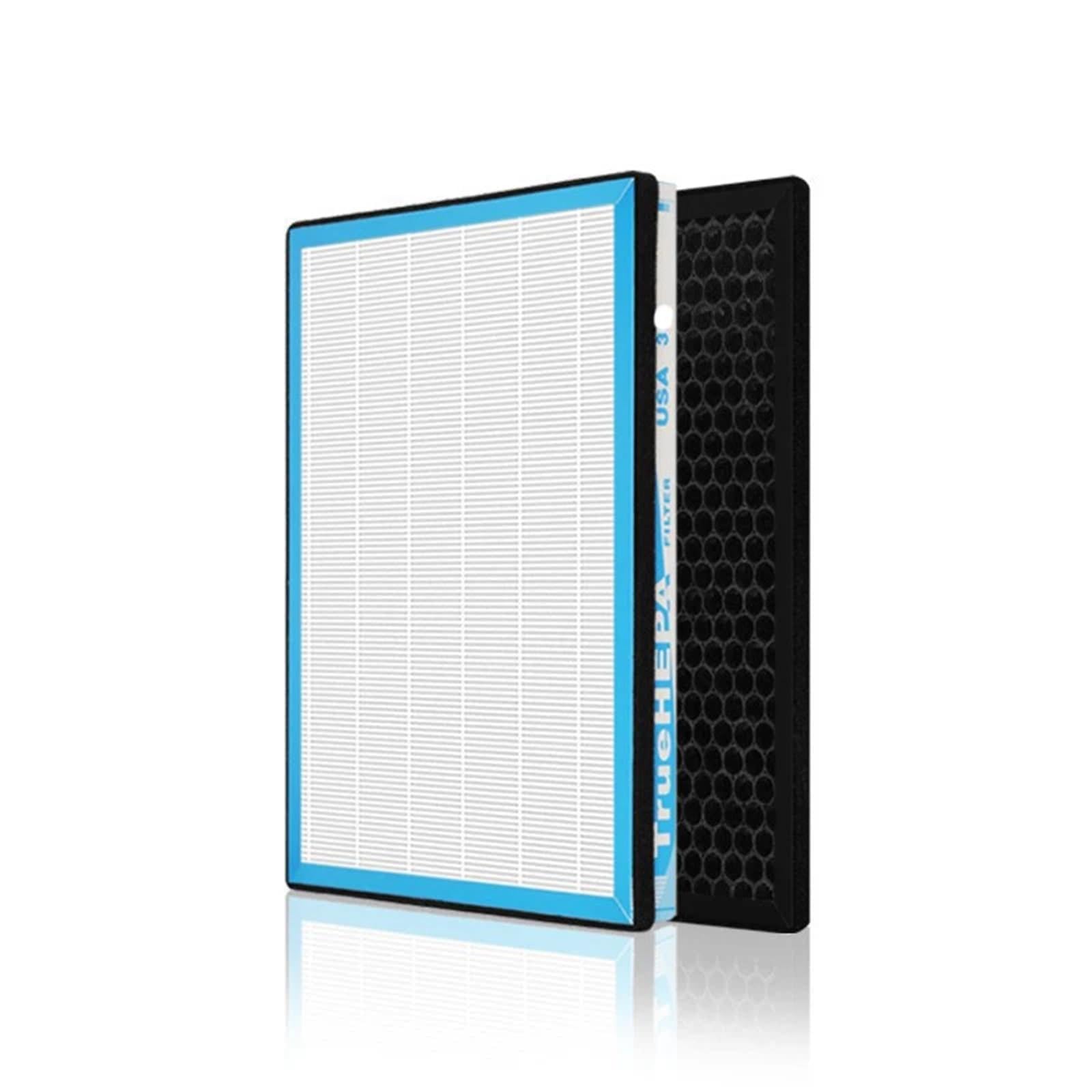 Ufitvxurdi Set Hepa Carbon Filter Tkj-220B/210B/220A 295 * 245 * 25Mm/10Mm Air Purifier Filter Deodorization Filter Screen Filter