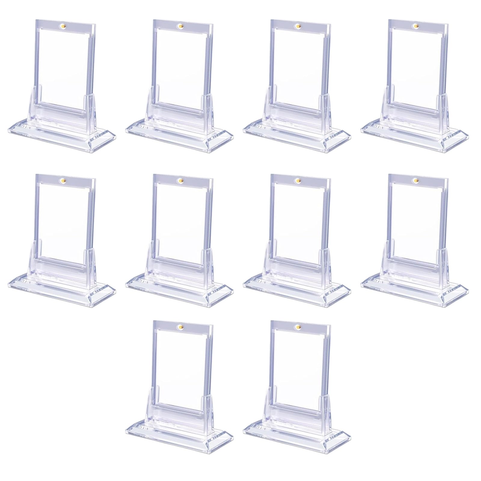 Porte-Cartes en Plastique Compact avec Fermeture magnétique et pour Un Affichage Facile