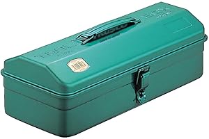 Y-350-GN Robust Worksite Japanese Tool Box with Foam Insert (14.8 x 6.4 x 4.8 inches)