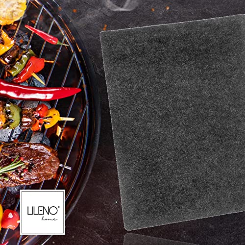Bodenschutzmatte Grill Lileno Home 100 x 120 cm für Gas- und Kohlegrills
