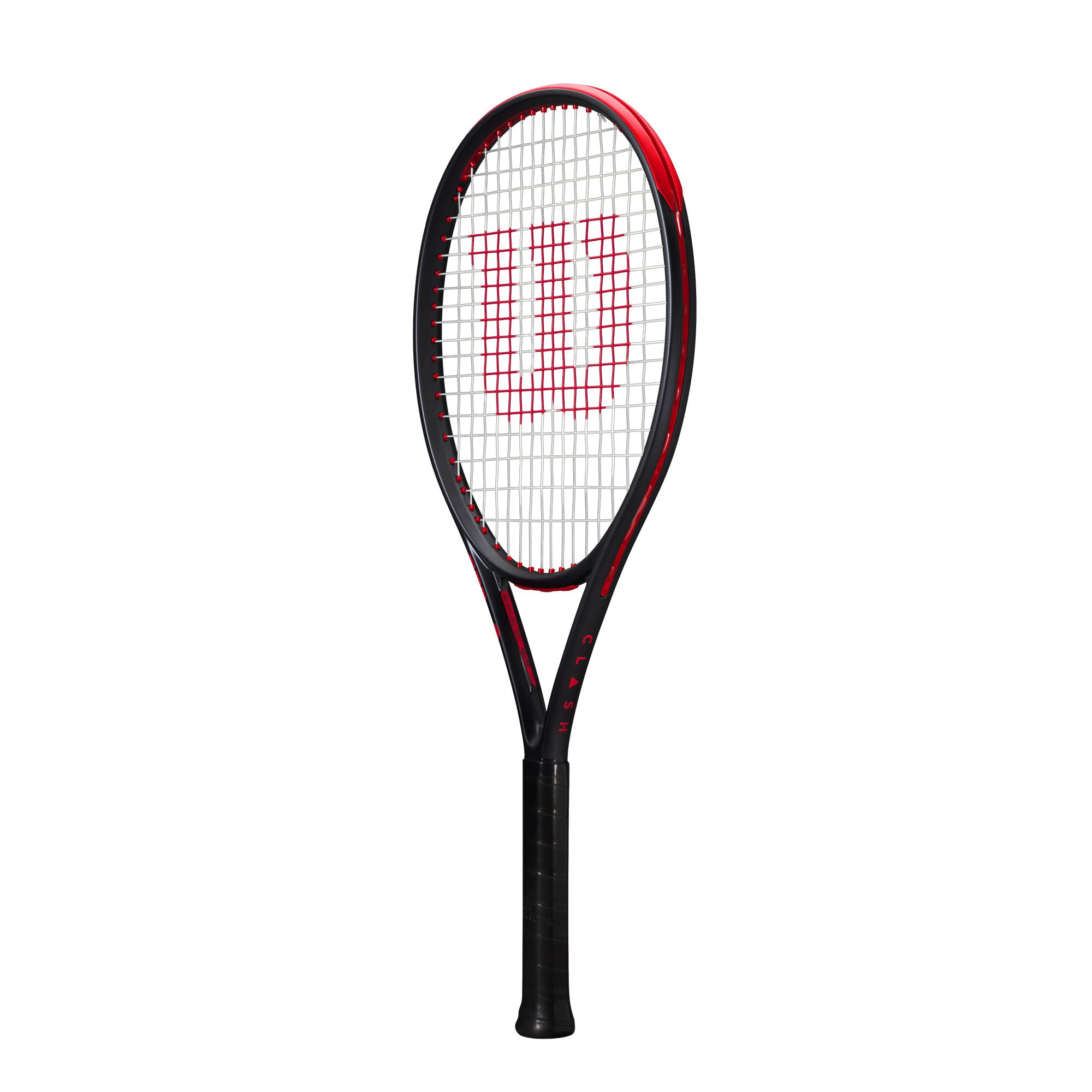 Raqueta de Tenis Wilson Clash 26 V3, Diseño Innovador y Diseño Cómodo para Niños, Superficie de Golpeo Amplio, Juego Revolucionario, Tecnología Enfocada en la Comodidad, Color: Negro, Tamaño: 26