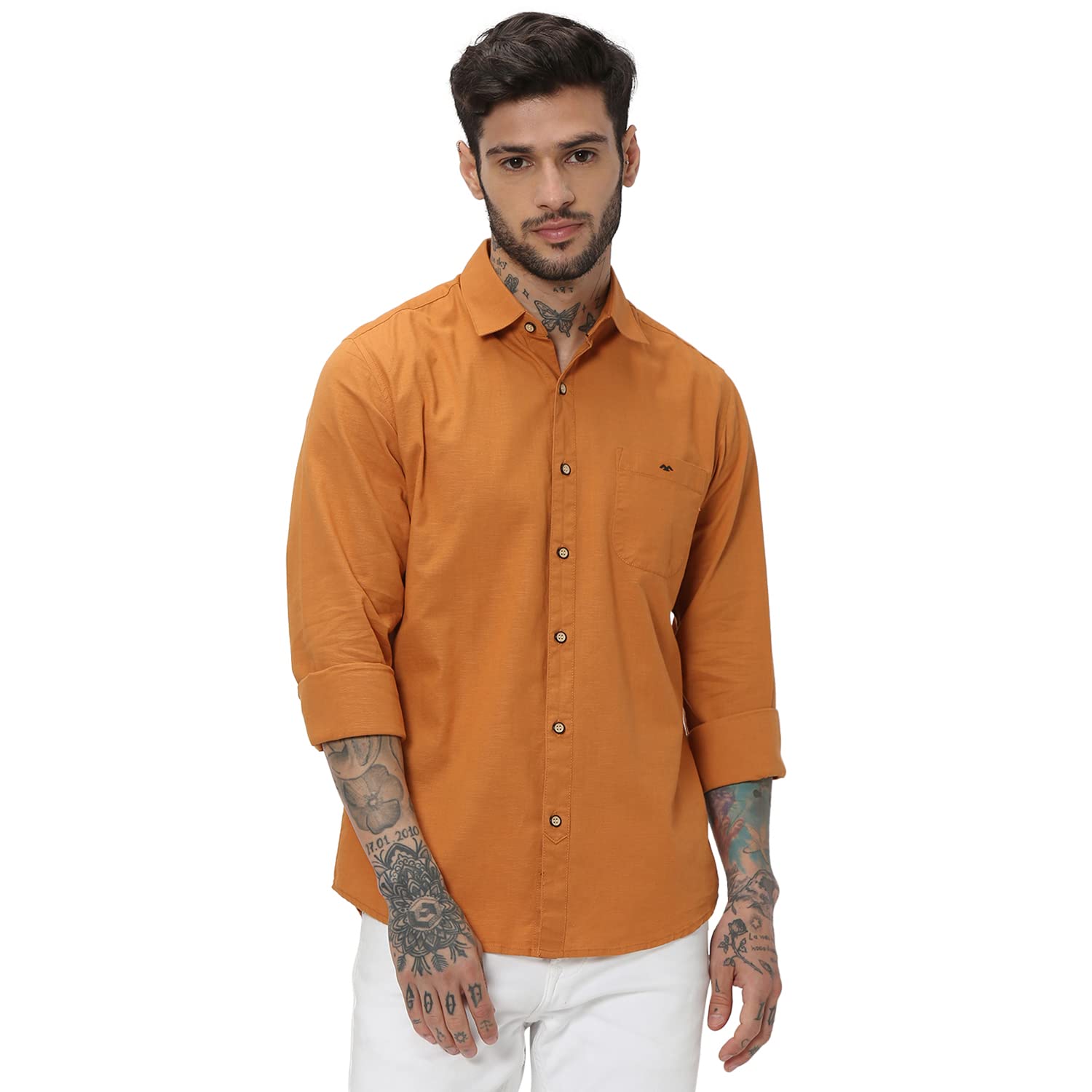 MUFTI Men's Slim Shirt
