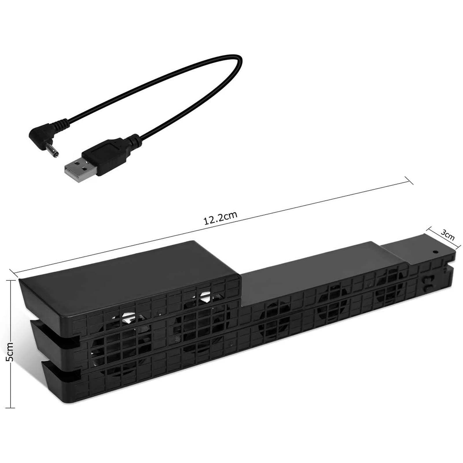 Amazon.co.jp: DEWEL PS4Pro冷却ファン縦置き PS4 Proの本体専用  