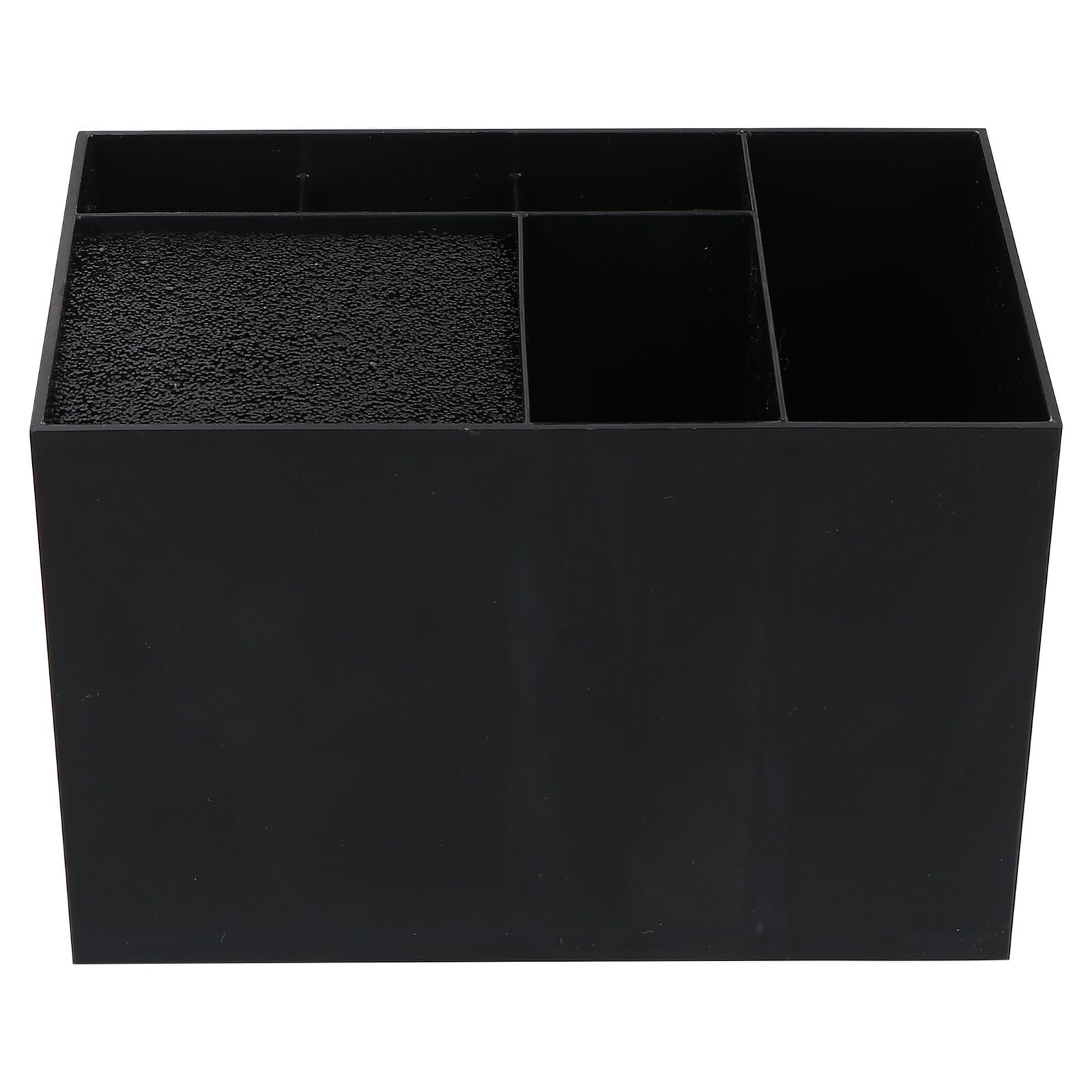 NUOBESTY Scatola Portaoggetti per Pettine da Parrucchiere con Organizer per Forbici e Clip Supporto Stabile per Strumenti da Salone di Bellezza per Ripiano Bagno Professionale