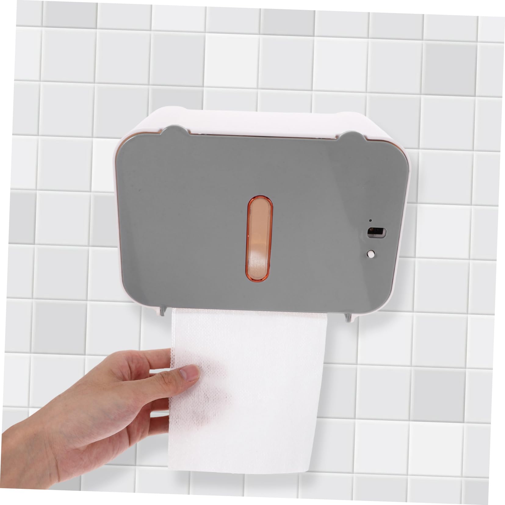 Mipcase Distributeur Automatique Essuie-Tout sans Contact pour Salle De Bain Et Cuisine avec Capteur Et Étanche