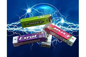 Cooplay Shocking Chewing Gum Joke Trick Toy for Halloween