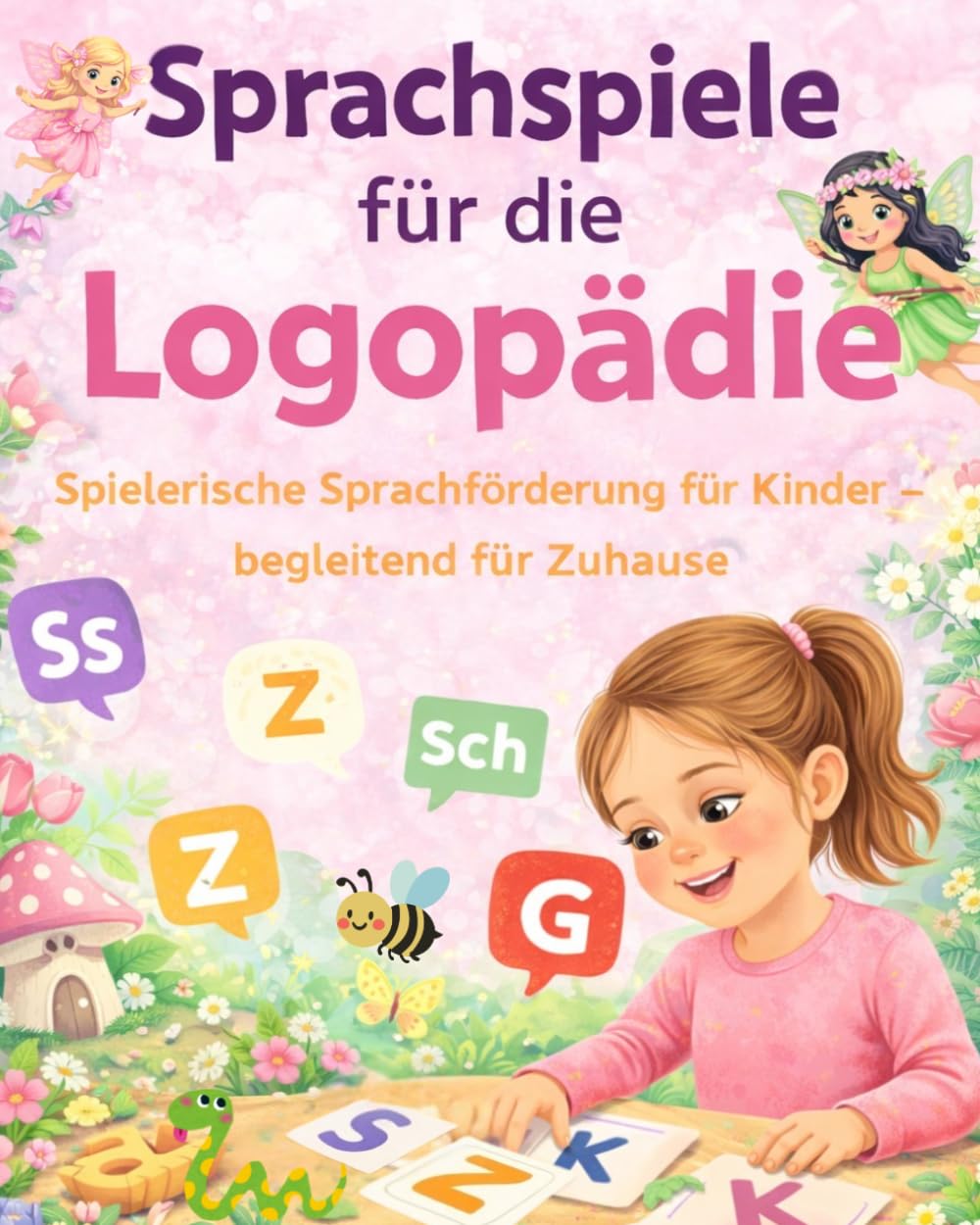 Sprachspiele für die Logopädie: Spielerische Sprachförderung für Kinder - begleitend für Zuhause