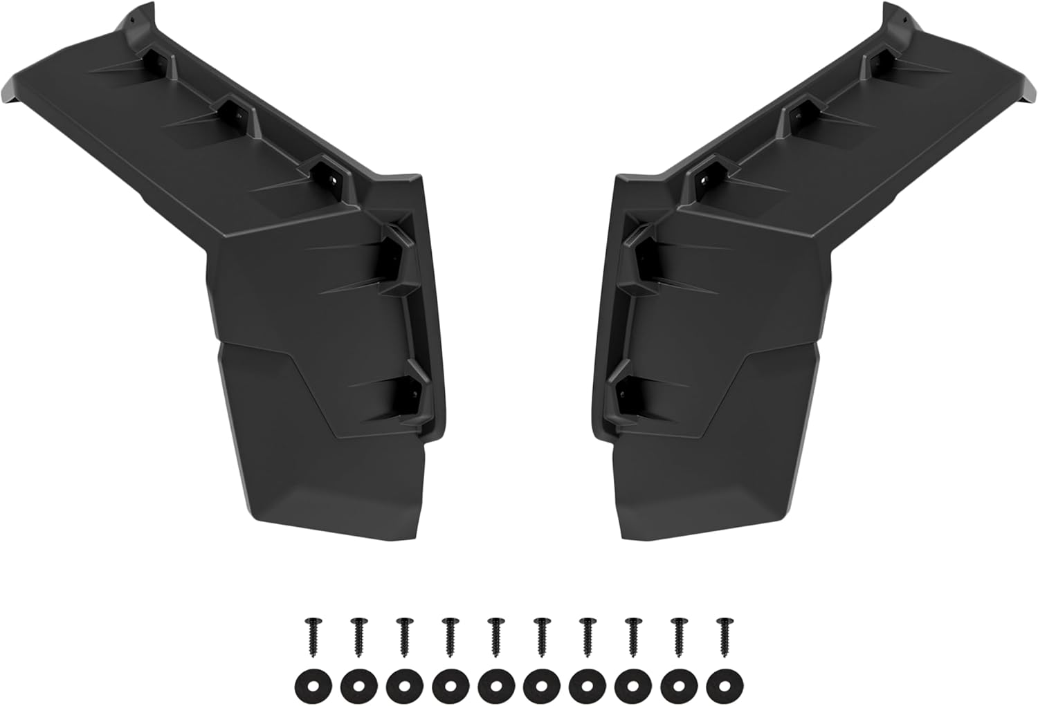XXL Front Fender Flare for Can Am X3, Wider Extended Front Mud Flaps Mud Guards for 2017-2025 Can-Am Maverick X3 Max All Models Accessories (2PCS)