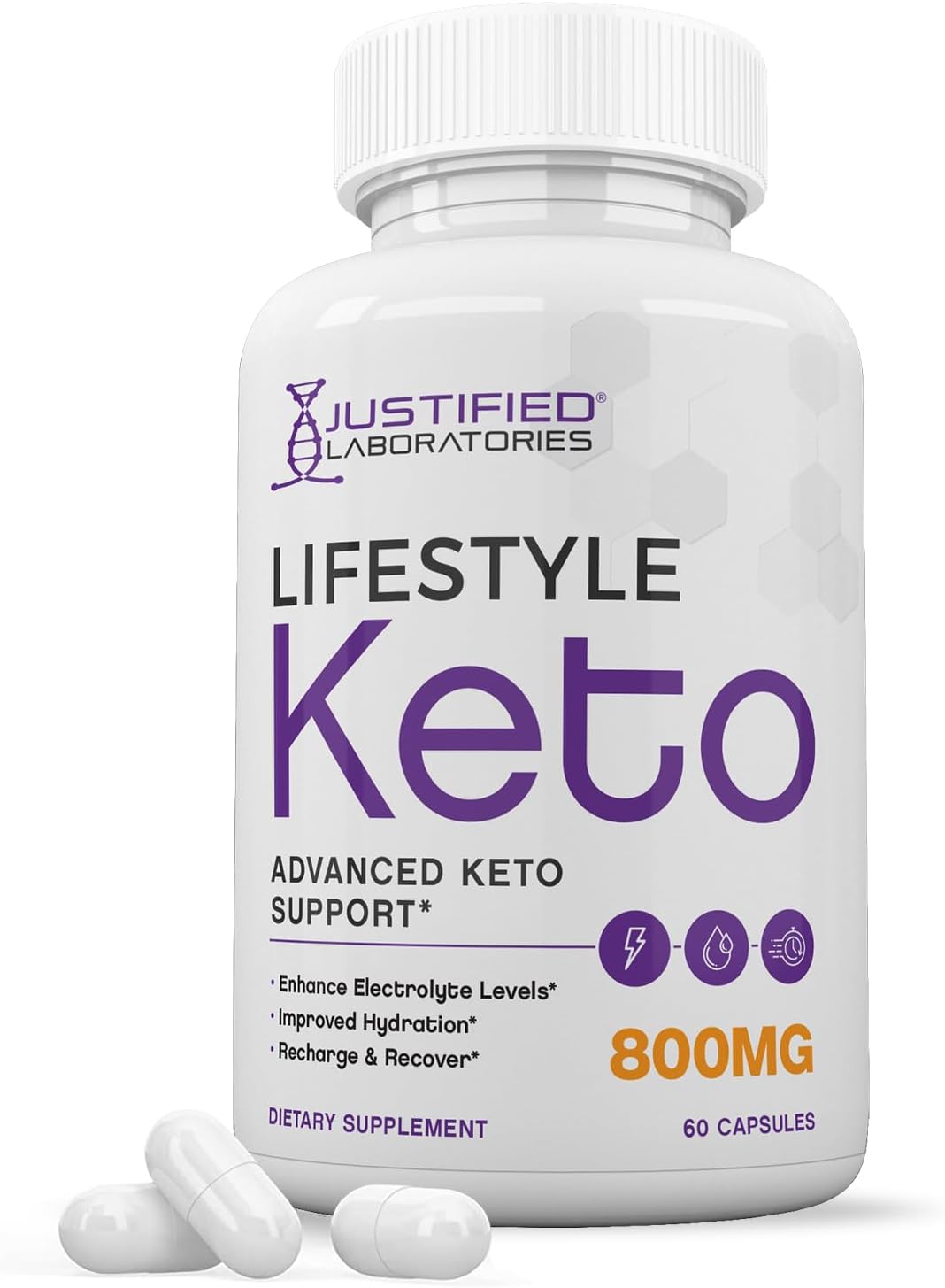 Lifestyle Keto Pills 1275MG New & Improved Formula Contains Apple Cider