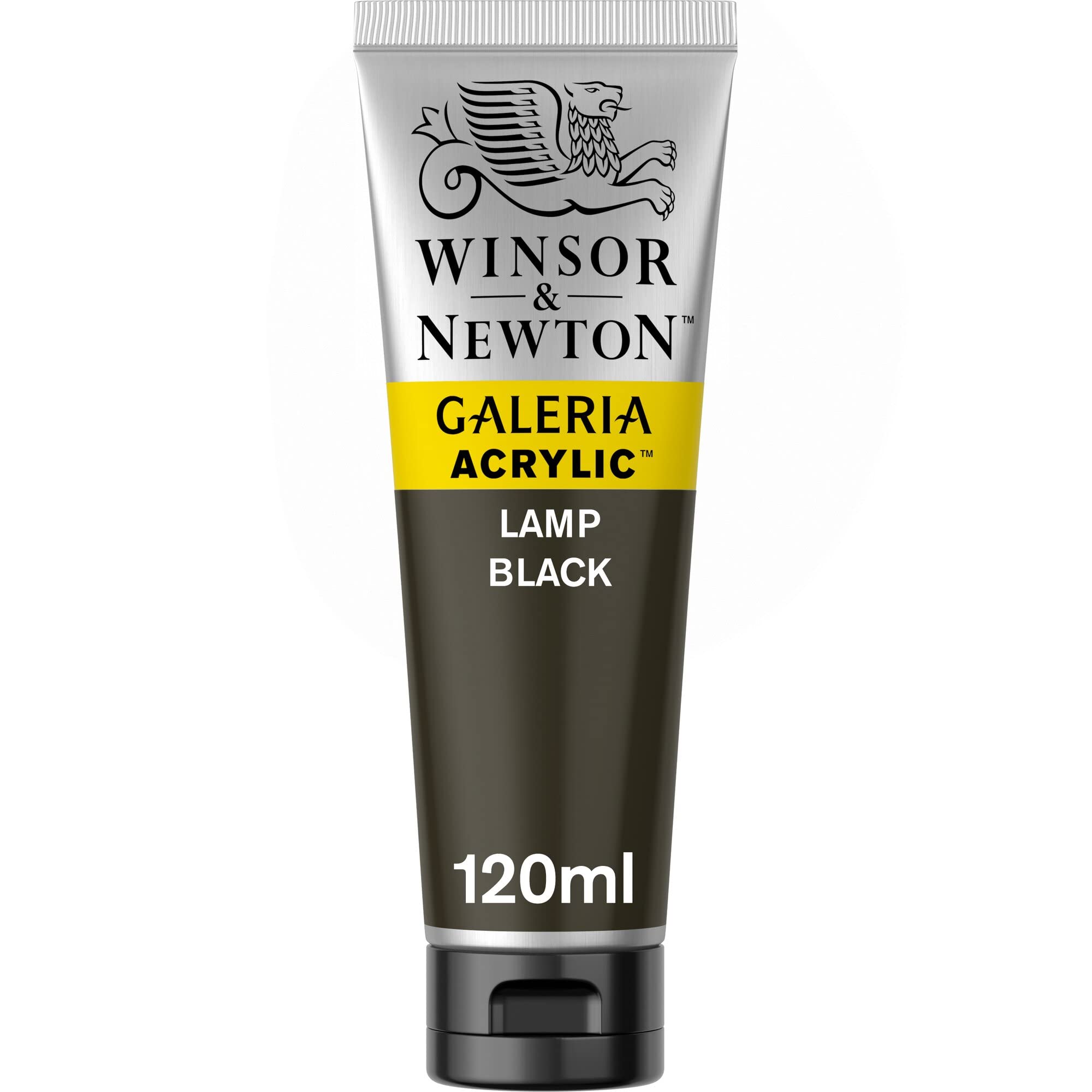 Winsor & Newton 120ml Galeria Acrylic Paint - Lamp Black