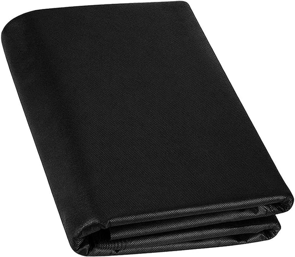 Upholstery Lining Fabric Base Cloth Black Non-Woven Dust Cover Fabric 39" X5 Yards-Charcoal