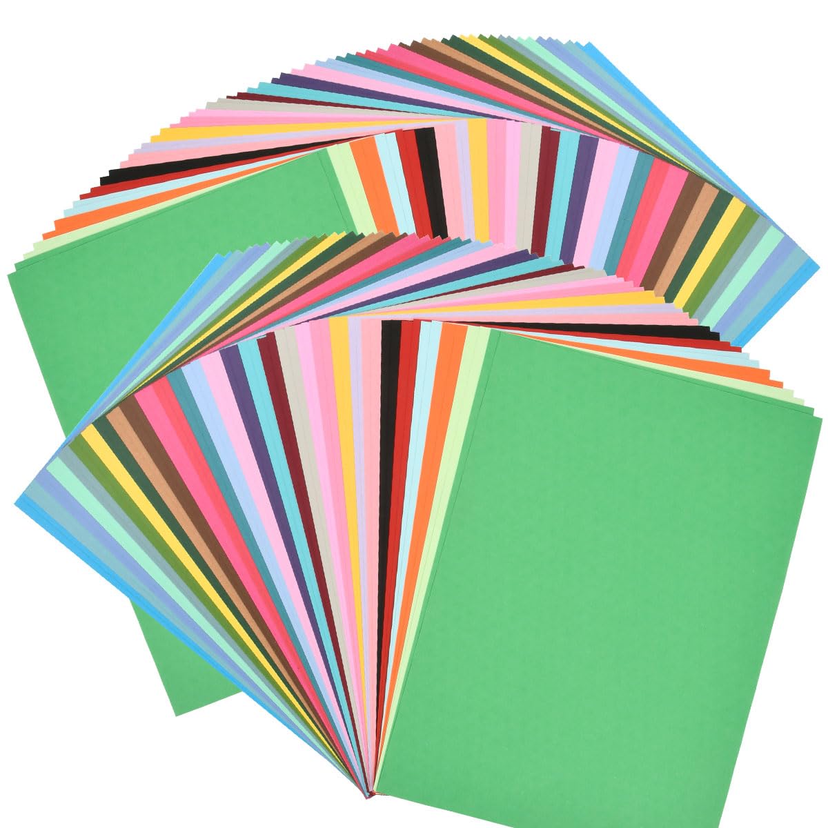 A4 Colored Card Coloured Paper, 60 Sheets 230gsm Thickness Coloured Card Pack, 30 Colours Colored Cardstock for Card Making Scrapbooking DIY Arts Crafts School Offices Households,Craft Cardmaking