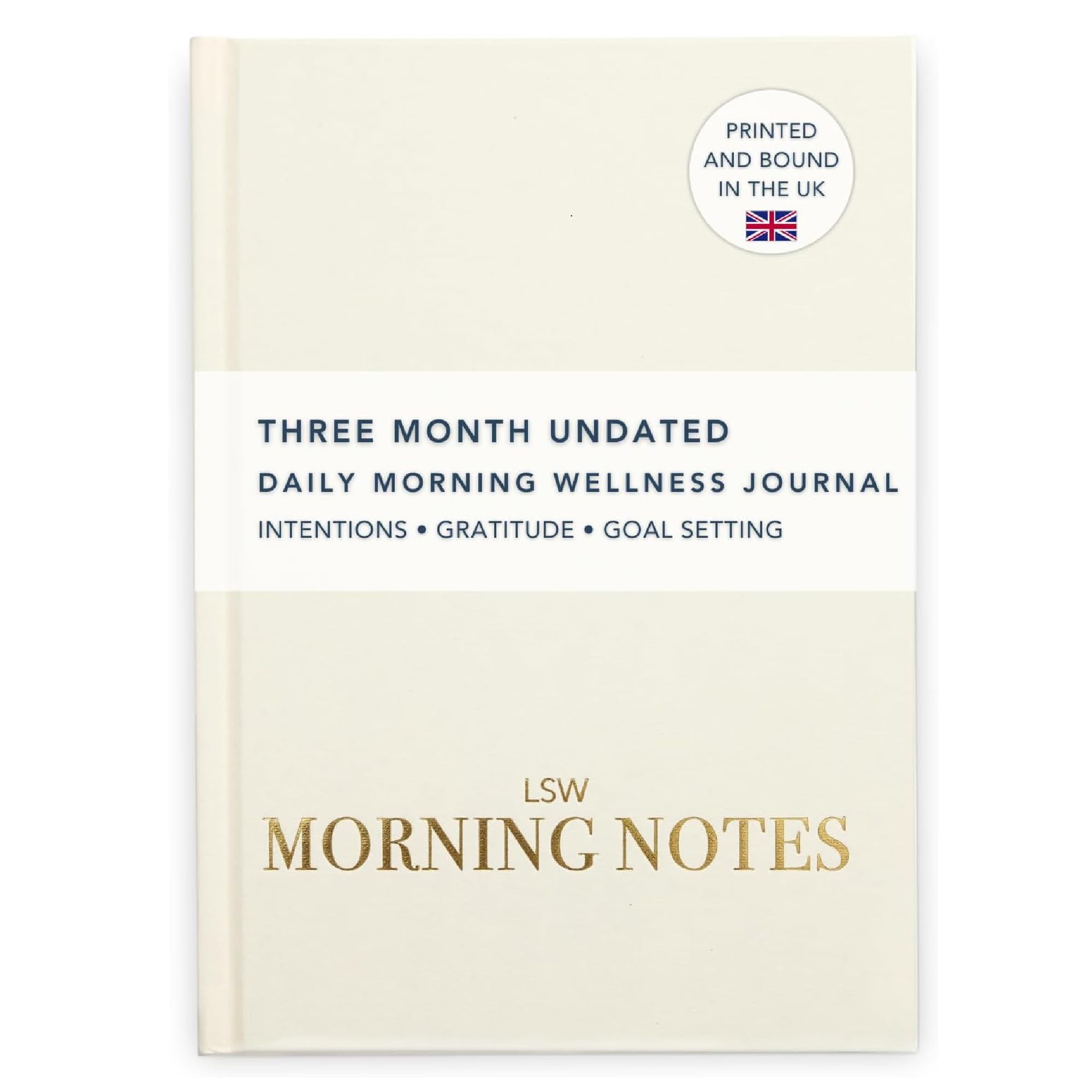LSW London Undated 3-Month Morning Notes Journal