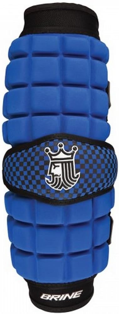 Brine LoPro Superlight Lacrosse Arm Guard (Large, Royal)