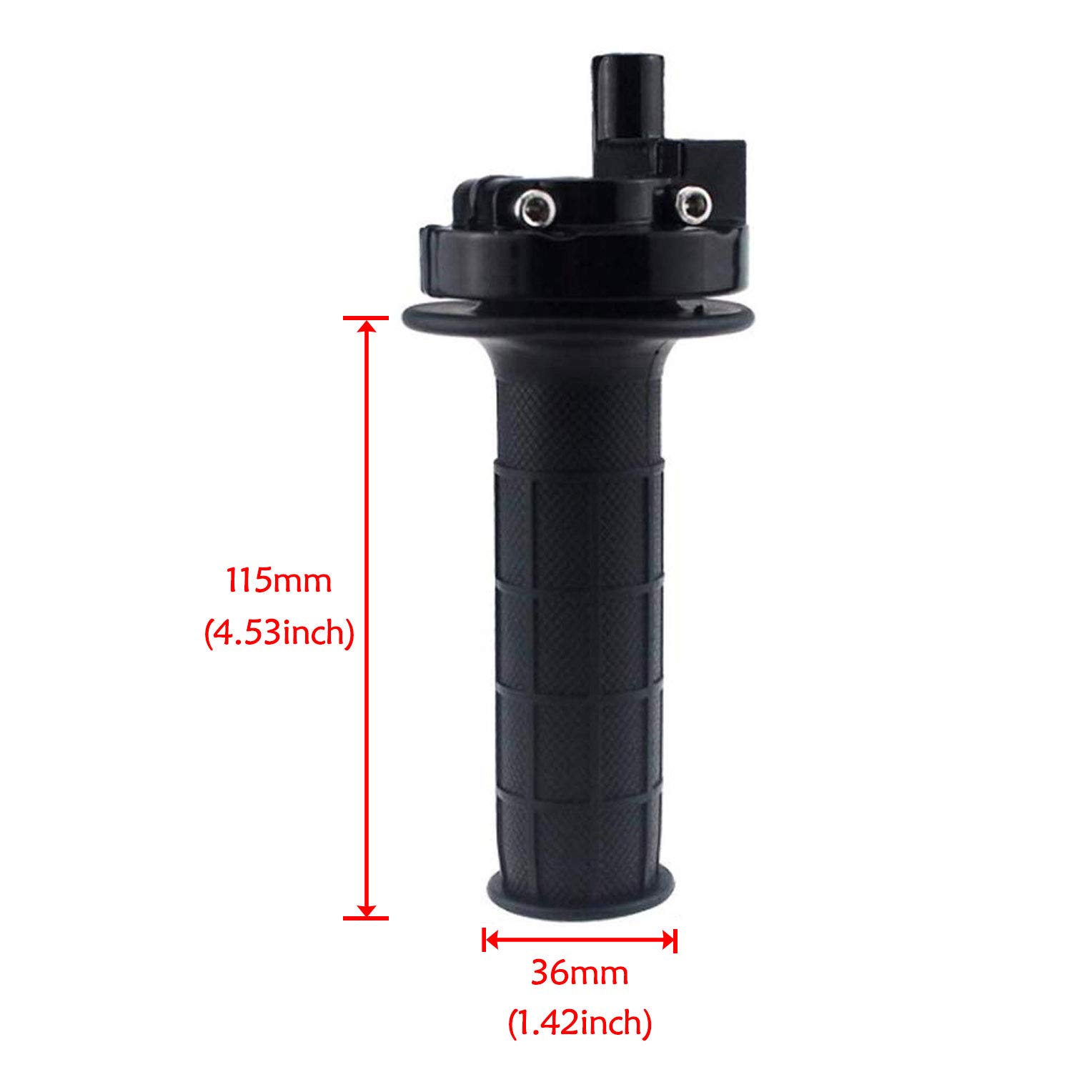 7/8" Handle Grip Twist Throttle Cable Kit For 50cc-250cc ATV, Dirt Bike & Mini Bikes - Compatible With Honda CRF Models