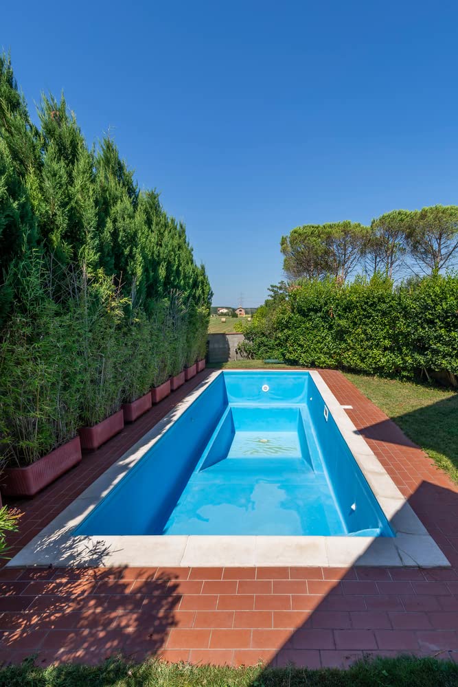 PINTURAS DECOLOR Peinture piscine béton 3 en 1 - Hydrofuge, Haute résistance au chlore, alcalis - Blanc - 5,5KG (15-20m² en 2 couches)