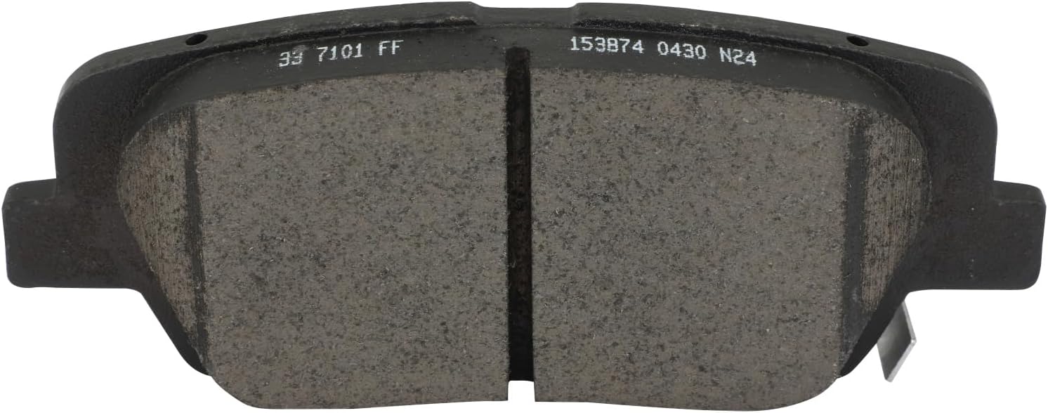 LSAILON[D1916]Rear Ceramic Disc Brake Pads Set For Hyundai Santa Fe 2017-2018,For Hyundai Santa Fe Sport 2017-2018,For Hyundai Santa Fe XL 2017-2019,For Kia Sorento 2016-2020[4PCS]