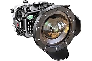 Seafrogs Underwater Housing for Sony A6700 16-35mm with Wide Angle Fisheye Lens...