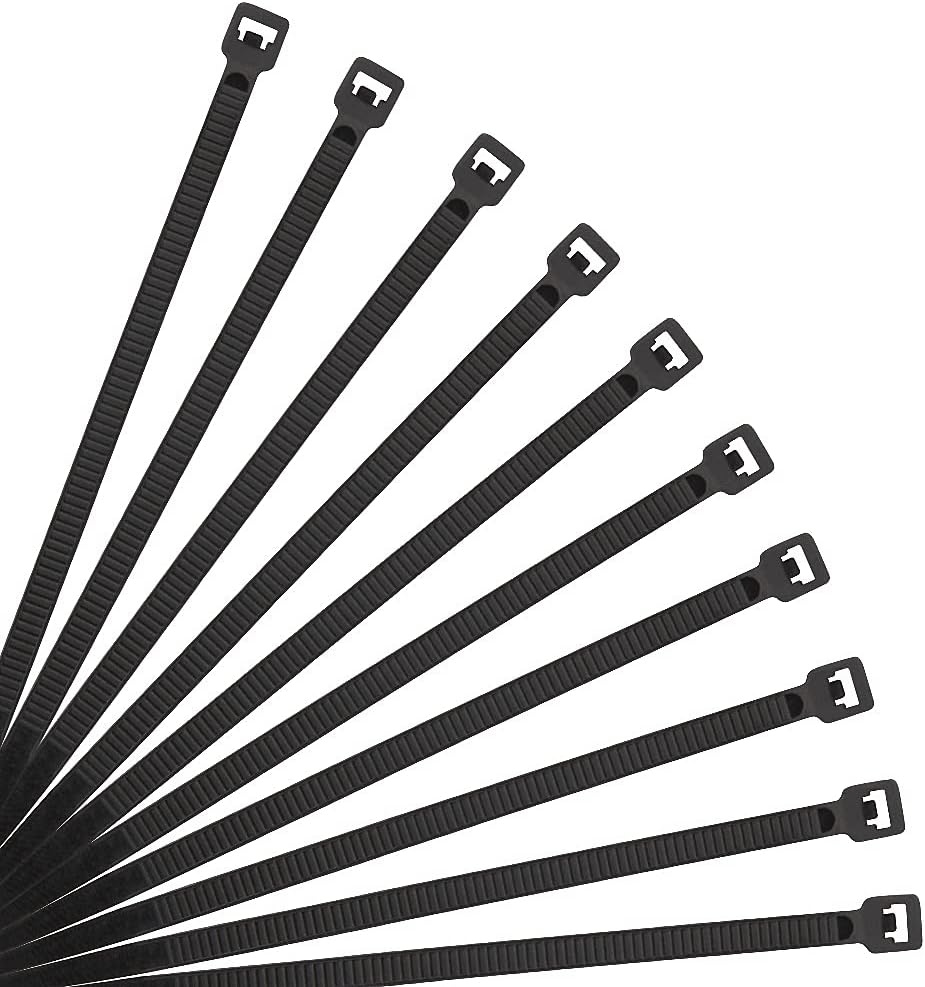 1000 Lacci In Nylon Fascette Fermacavi 30cm (12 Pollici) – Resistenti 120 Libbre, Per Uso Esterno Interno