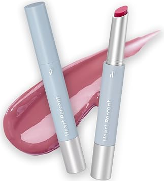 نسبة ضربات القلب على أحمر الشفاه Mood Dewy Melting Glow & Wet Look Glossy Finish Lip Color، # 05. Mauve Dew