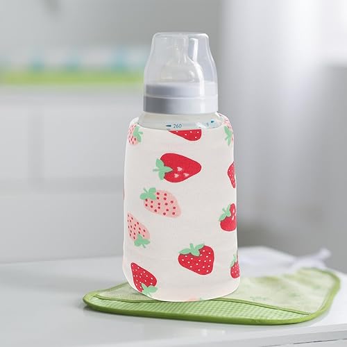 Miniatura 9 de Calentador de botellas portátil USB para calentar leche materna sobre la marcha, calentador de botellas de leche de tela compacto con interfaz USB