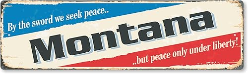 Miniatura 13 de SmartSign Letrero de metal vintage de 4 x 14 pulgadas "Welcome To New Jersey State", aluminio a prueba de óxido de 40 mil con recubrimiento New