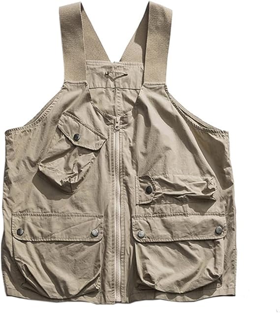 Amazon メンズベスト アウトドア キャンプ ストラップ カメラマン ワークウェア 作業用 フィッシング 登山服 釣り 撮影 高機能 ポケット ファッション おしゃれ 軽量 ベスト 通販