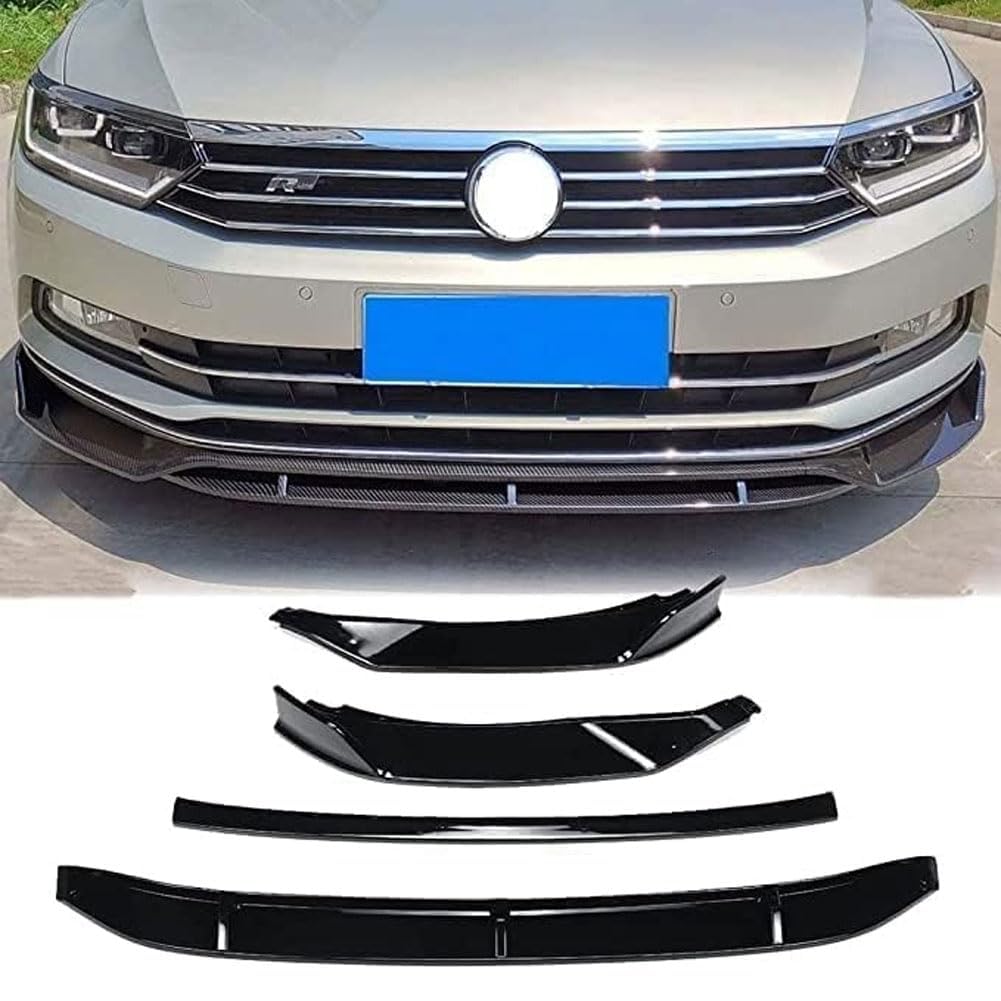 Aileron avant pour voiture Passat B8 Variant 2017 2018 : protège le pare-chocs