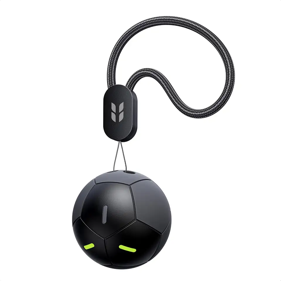 Ugreen FineTrack2 Tracker Tags (iOS Only),Soccer-Shaped Key Finder Compatible with Apple Find My, 5-7 Year Battery Life Bluetooth Tracker for Keys, Bags and More