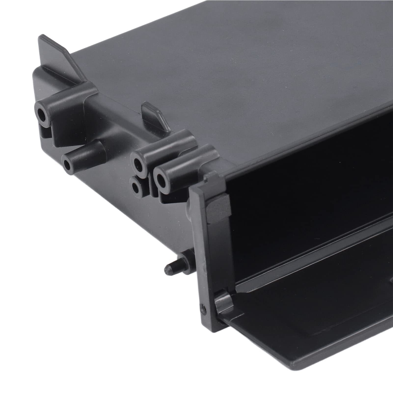 TOPINCN Scatola Portaoggetti per Autoradio Pratico Organizer 1DIN Adatto per, Espande Lo Spazio per Gli Interni Dell'Auto, ABSDurevole e Universale per Ricambi Auto