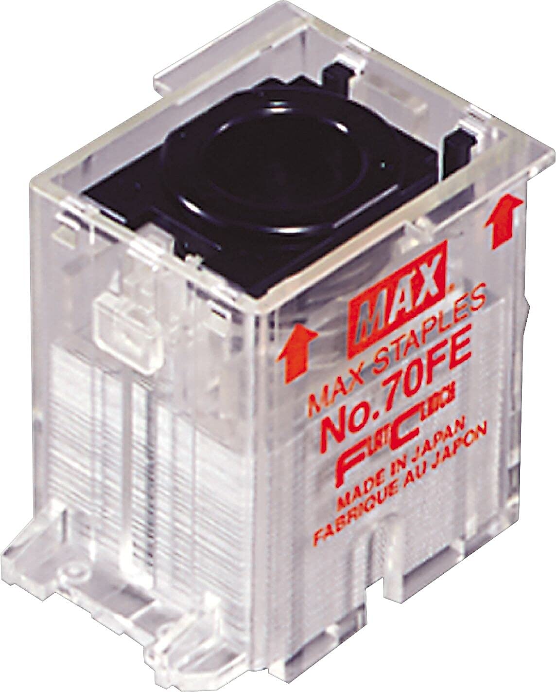 Max NO70FE Staple Cartridge for EH-70F Flat-Clinch Electric Stapler, 5,000/Box