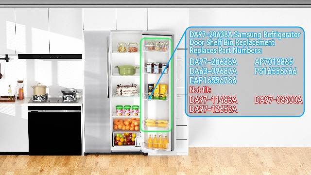 Amazon.com: POOLKEY (2 PACK) UPGRADED DA97-20638A Refrigerator
