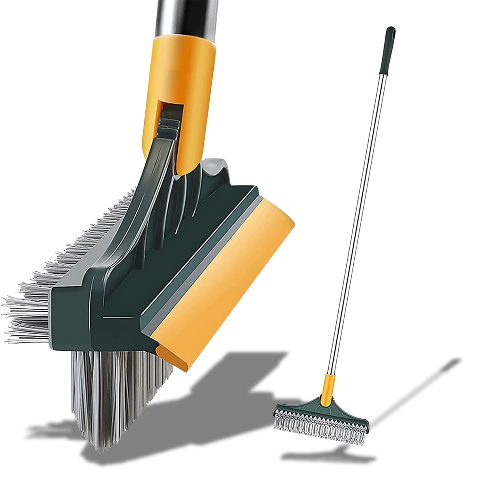 Vivatra Bathroom Cleaning Brush Bathroom Cleaning Accessories Tiles Cleaning Brush Bathroom Brush with Long Handle Tile Cleaner Brush Bike Locks Heavy Duty/Bicycle Chain/Cycling (3 in 1 Brush) (B0CTHPMV5L) Amazon Price History, Amazon Price Tracker