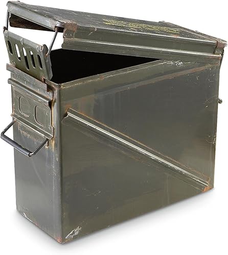 US Military Surplus M548 0.787 in Munición Can, Usado