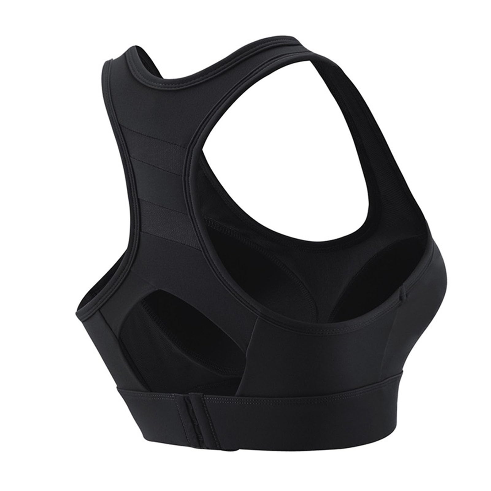 matumou Women Racerback Sports Bra High Padded Supportive Bra Gym Active Yoga Bra for Workout Running
